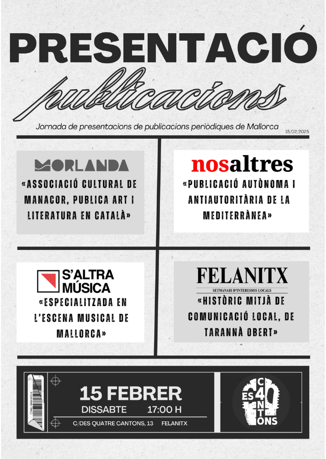 Presentació publicacions