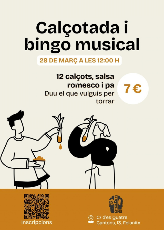 Calçotada Es 4 Cantons de Felanitx